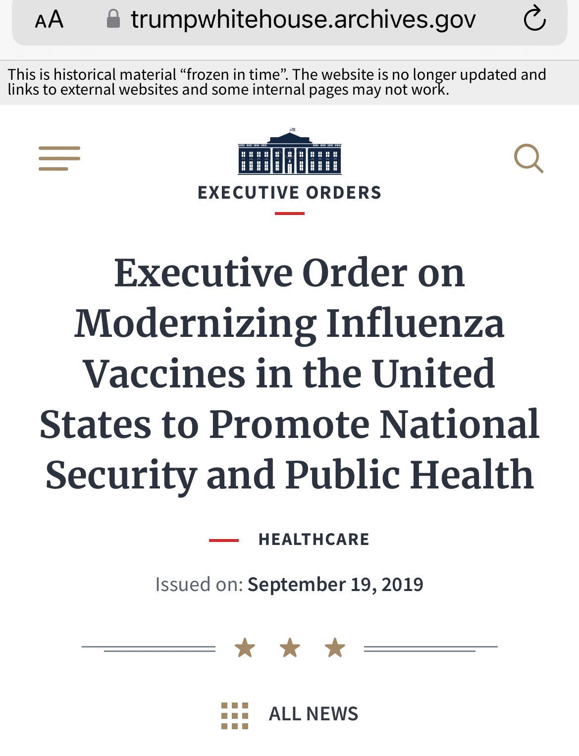 An0maly on Twitter "Have you ever read Executive Order 13887 signed