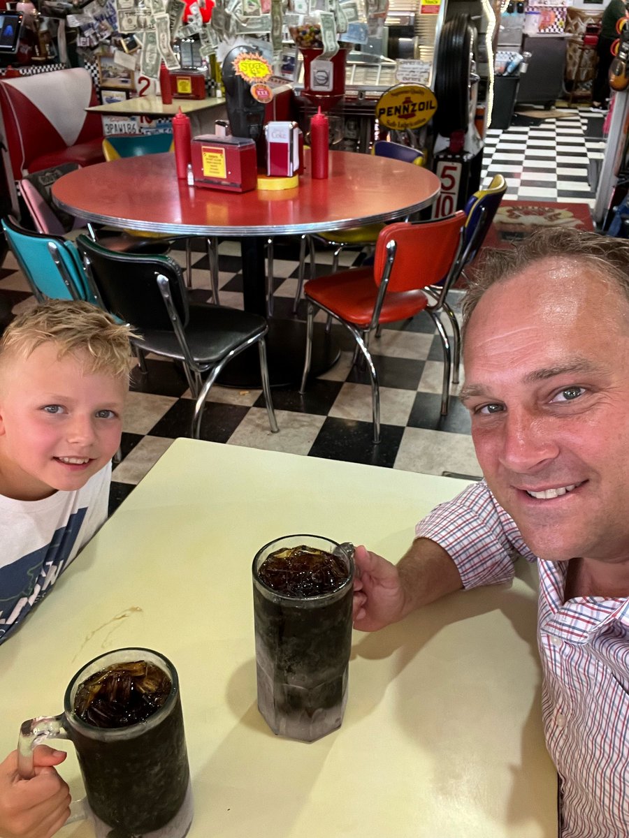 After spending a full day out knocking on doors in 95 degree weather, it only seemed right to cap the day with a Larkin Family tradition of a frosty root beer. Thank you XXX Root Beer in Issaquah. #qualitytime, #campaignbonding