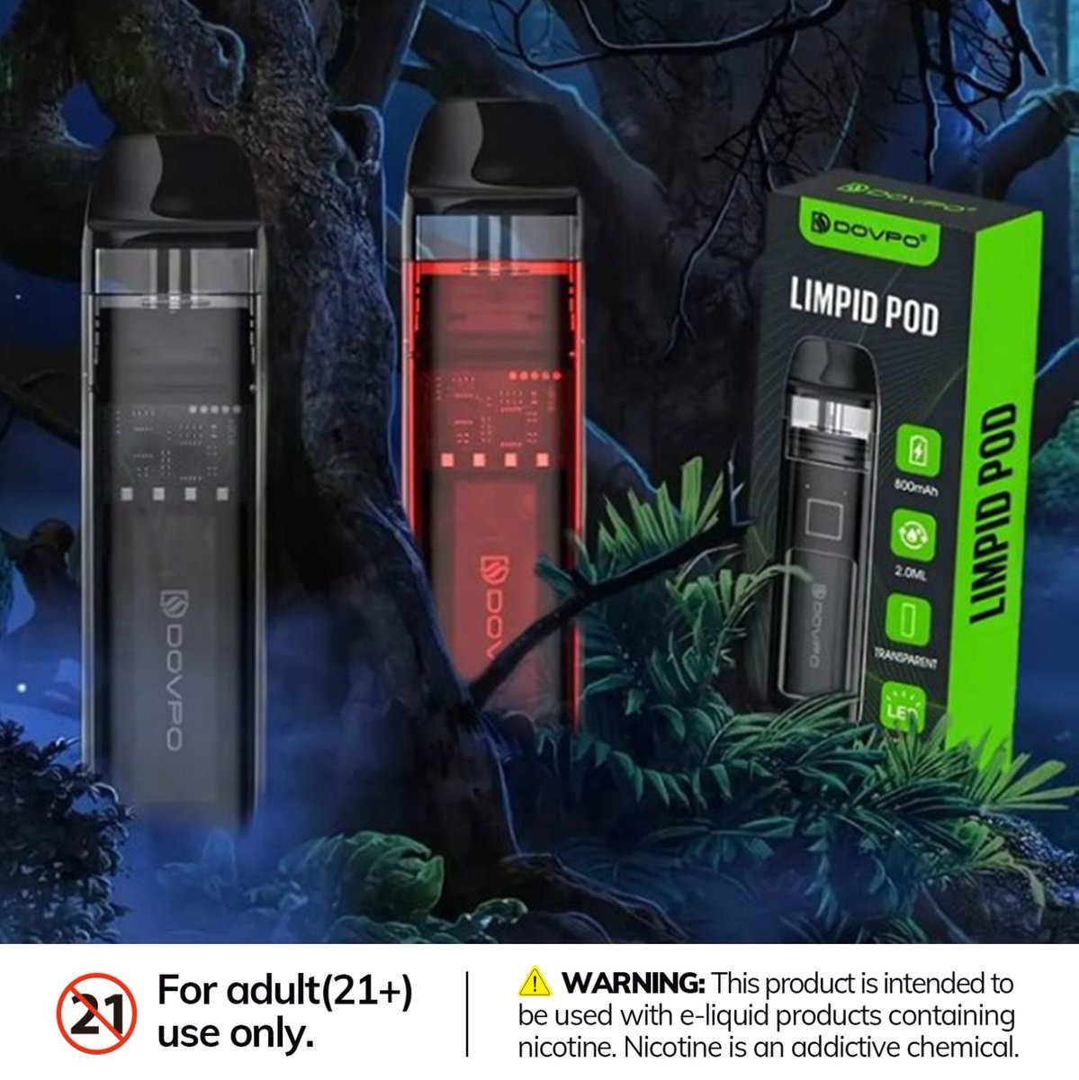 vapesourcing's tweet photo. Intelligent Pod System with safety features and LED indicator that flashes every time you use🌟 #limpidpod
🛒 https://t.co/fp8yMvYmx9
-
#vapesourcing #vape #vapelife #vapeon #vapecommunity #gifts #FreeShipping #newarrivals #newvape #Vaporeon #vapor #vaping #vapefam #limpid https://t.co/eWW5HuBgq8
