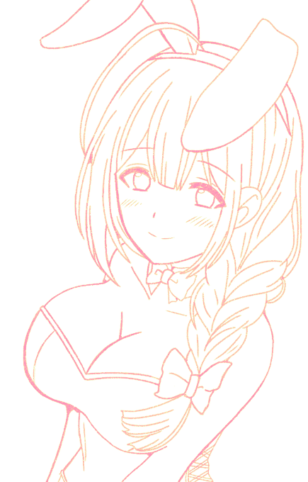 #バニーの日 

完成させたい 