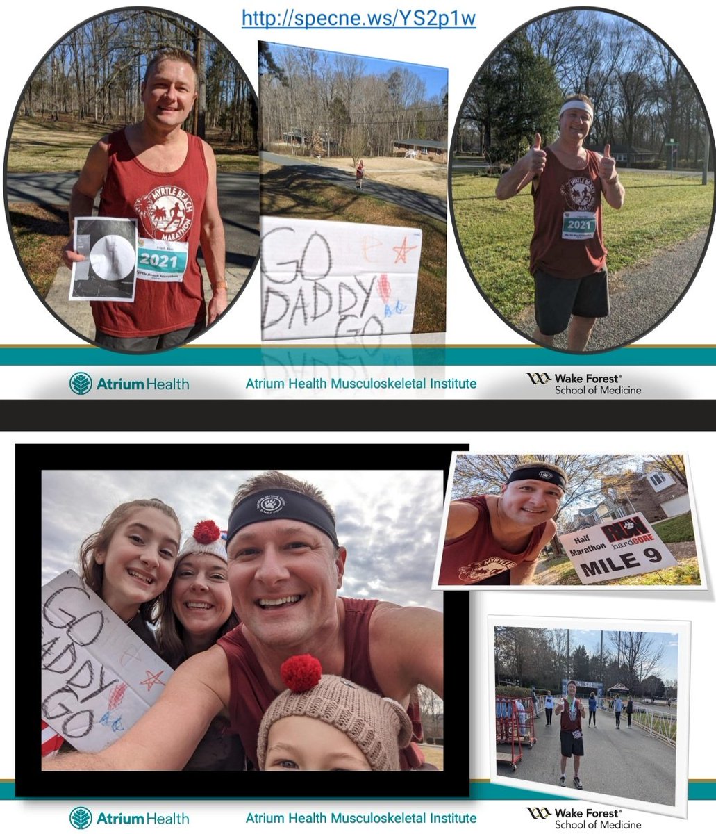 **With permission**
So happy to introduce Alan to <a href="/LimbDeformity/">LLRS</a>
traveling fellows today.  Great coincidence and uplift!

atriumhealth.org/dailydose/2021…

#ReturnToPerformance
#grit #resilience #physicianwellness 
#orthotwitter 
@DrMarecek

spectrumlocalnews.com/nc/charlotte/n…