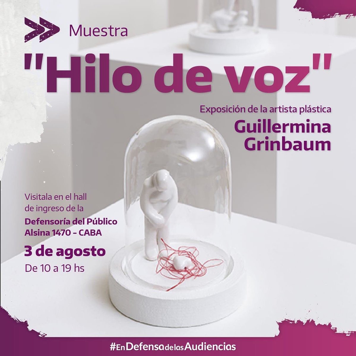 GuilleGrinbaum's tweet photo. En el marco del Día Mundial Contra la Trata de Personas  expongo Hilo de voz y acompaño la presentación de recomendaciones para la cobertura periodística del delito de trata de personas que elaboró la @DefdelPublico 
Con @solevallejos @anicabral21 @marcelocamano @miriamlewindefe https://t.co/7A3wtQyvEK