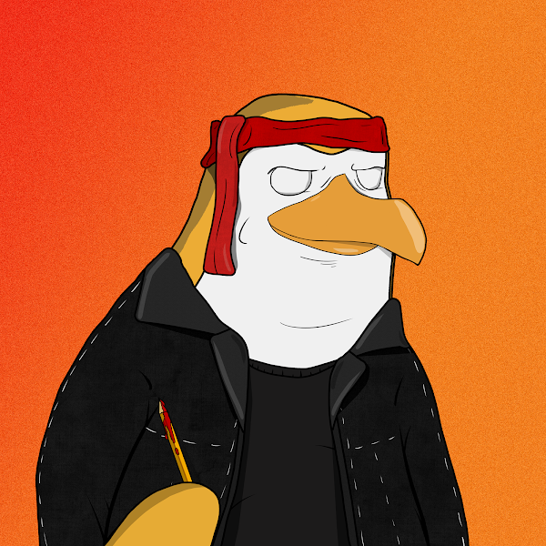 🔥 GIVEAWAY 🔥

PFC #381 🐧

To enter: 
-Follow <a href="/PenguinFightNFT/">Penguin Fight Club 🐧</a>  
-Like &amp; RT 
-Tag all your friends who need a bad ass penguin in their lives. (No cap) 

Winner to be announced on Friday @ 7pm EST.

Good luck!