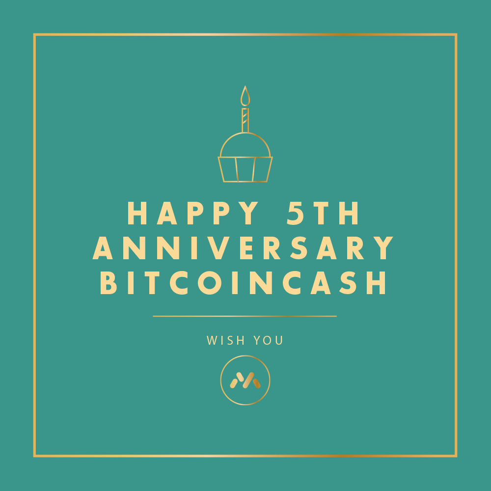 We wish you a Happy Anniversary from the MistSwap team! We are going to keep building, collaborating, and making innovations for everyone. 

#BCH #SmartBCH
