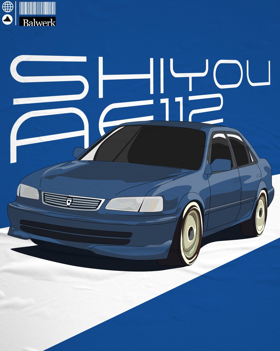 Balwerk's tweet photo. Fajrin car illustration, Corolla AE112 really like his car style. If you all want get your car get some illust you all can dm me.

#balwerk #design #art #graphics #vector #vectorart #vectordesign #corolla #jdm #ae112 #illustration #automotive https://t.co/CJyj2FmUFm