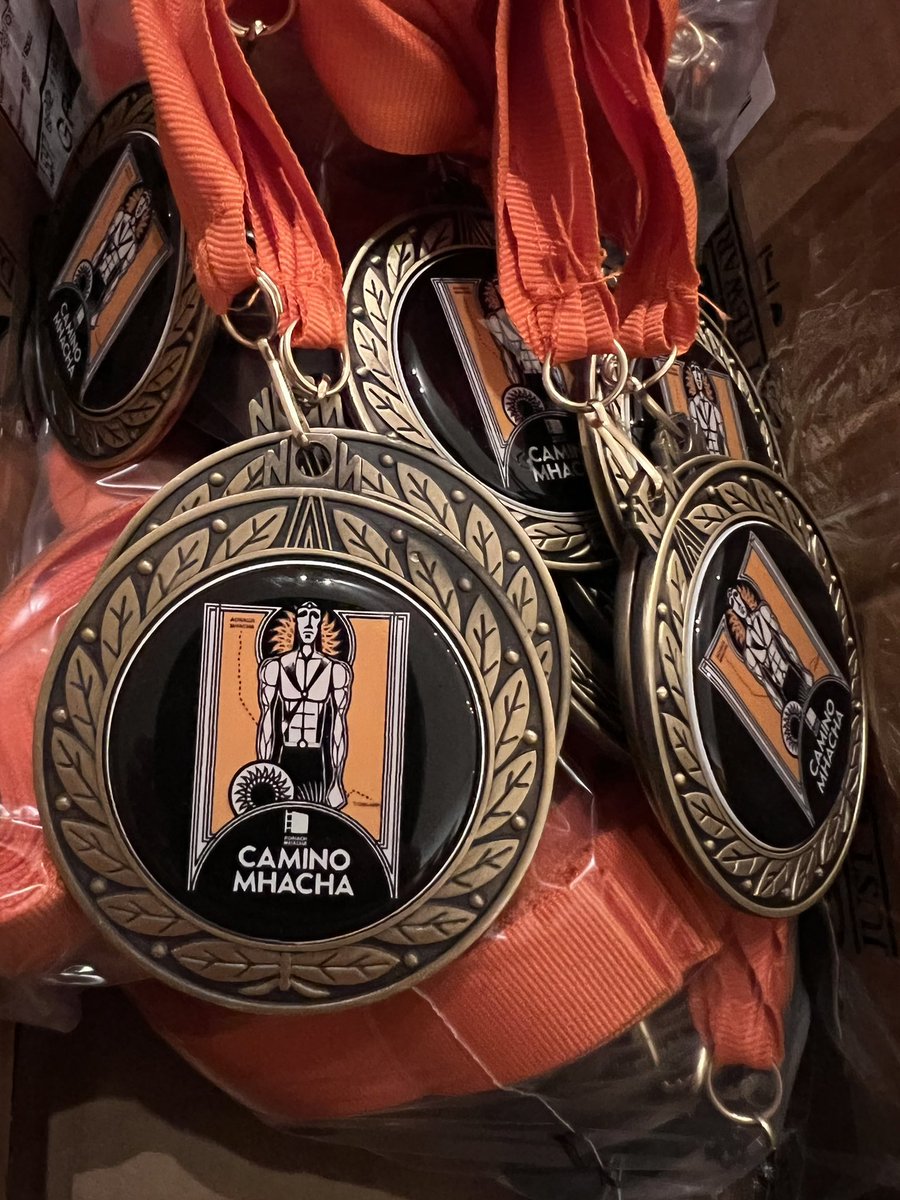 👏 Boinn do Camino Mhacha tagtha
Camino Mhacha medallions have arrived 👏 😁 5 x Sleeps/ 5 x Codladh 😁

Bí linn Dé Domhnaigh 7.8.22
You too can join us this year by registering at this link - BUT HURRY - only 5 days to go!!!
Register here: caminomhacha.com/register/