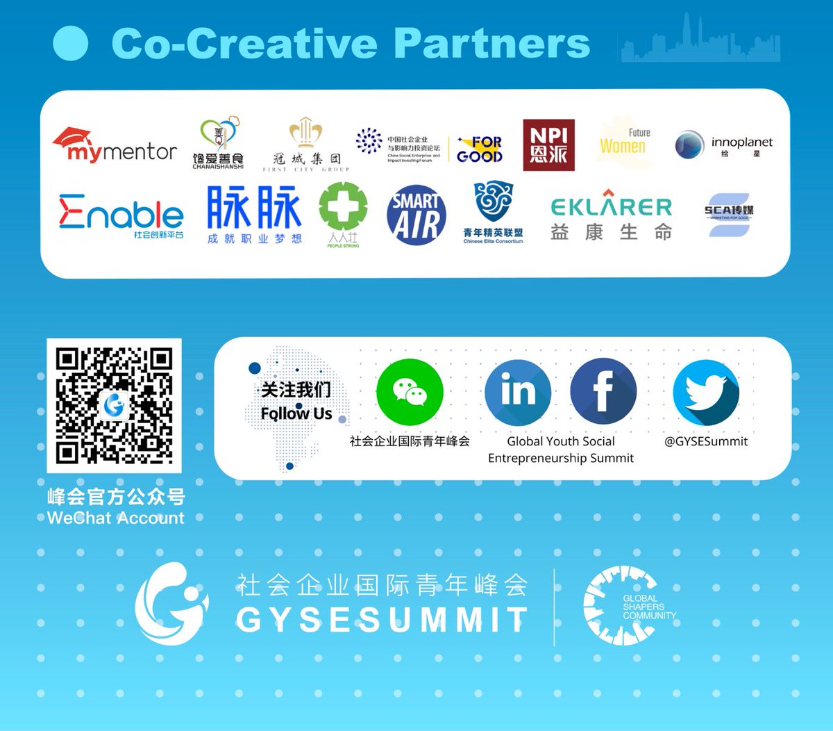 GyseSummit's tweet photo. 6 days! 12 Forums! 21 Hubs! The Power of Youth in Action! @GlobalShapers https://t.co/mZ71LfWFJW