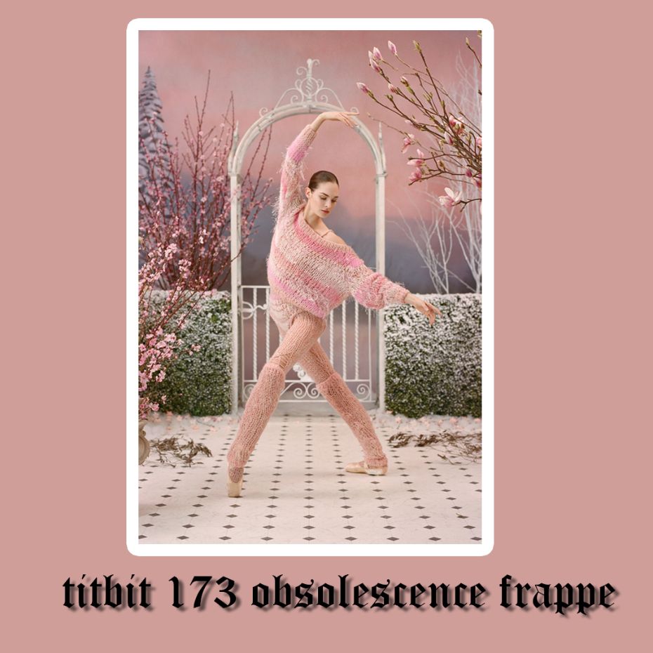 titbit 173 OBSOLESCENCE FRAPPE <a href="/8k_nz/">8k.nz</a>  <a href="/mixcloud/">Mixcloud</a> 
mixcloud.com/dmrobertson/ti…
Kate Bush / Rina Sawayama / Fazerdaze /
Julia Jacklin / Rico Nasty / Jessie Ware / Beyonce  /
Joe Adhemar / Wet Leg / EASTER / 070 Shake
