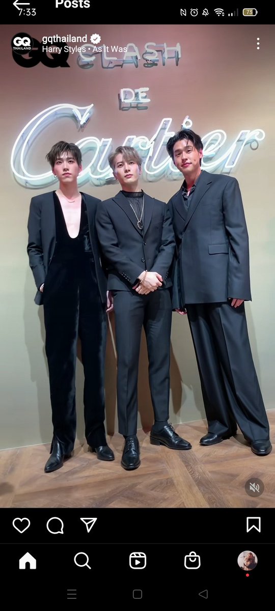 DreamBL_PT's tweet photo. Foram muitas as caras conhecidas que passaram pelo evento da Cartier - Clash de Cartier
#PPKrit e #bbillkin marcaram elegantemente a sua presença, pousando com Jackson (um dos ídolos de PP Krit)
#ClashdeCartier
#Cartierth https://t.co/sA2ExotoCv