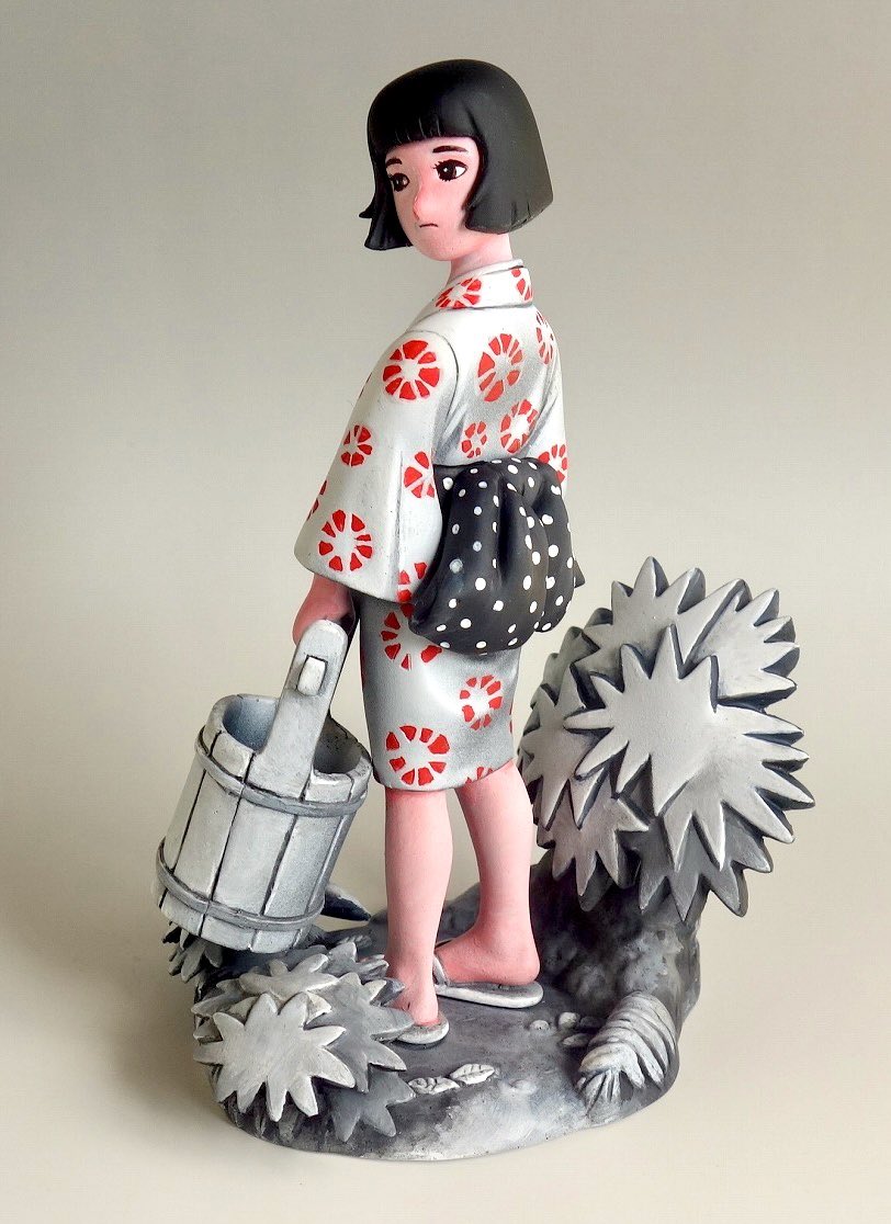 つげ義春 紅い花 キクチサヨコ ガレージキット レジンキャスト