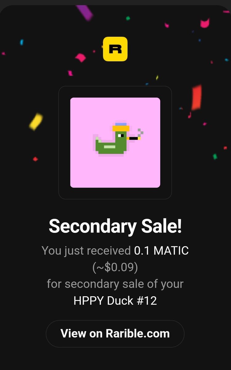 First secondary market sale✌️🍺

#NFTCommunity #NFTs #NFT #NFTGiveaway