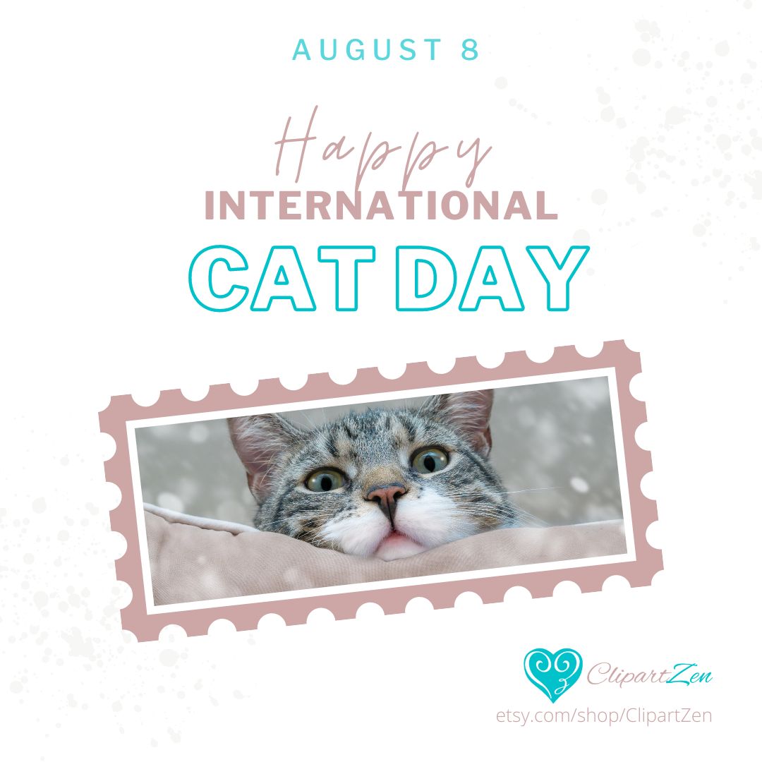 clipartzen's tweet photo. Cats as you know, are quite impervious to threats - Connie Willis

Happy "International Cat Day" 

Cat SVG Cut Files is available in our shop.

Visit us to learn more:
https://t.co/mAiIyQZ4gD

#internationalcatday #internationalcatday2022 #catday #catday2022 https://t.co/U8zCOLSZQo