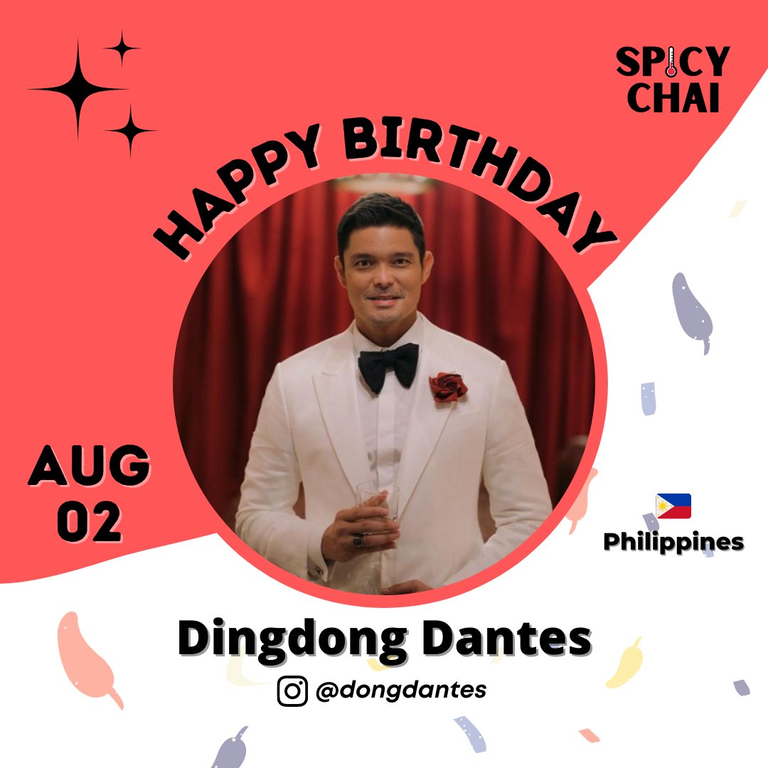 spicychai2021's tweet photo. Happy Birthday, Dingdong Dantes! 🎉🌶 @dingdongdantes
Did you know?
He is currently working as an exclusive talent of GMA Network, and also as the chairman of the YesPinoy Foundation.
#DingdongDantes
#YesPinoyFoundation #GMANetwork
#SPICYCHAI https://t.co/k0KHVJwDTx
