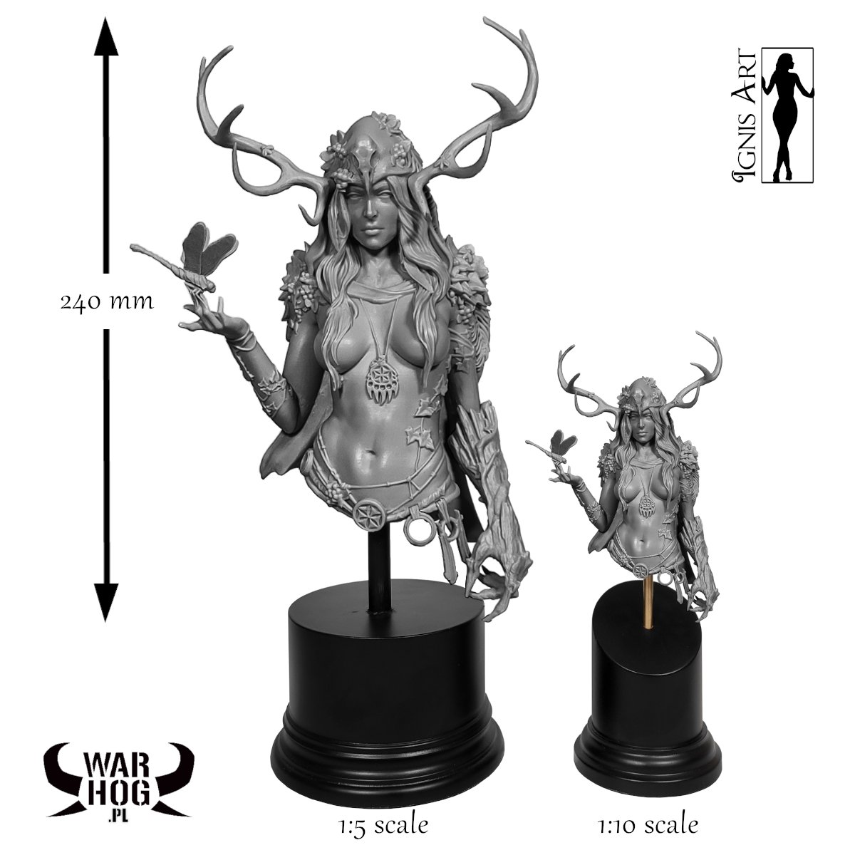 Well... sometimes size does make a difference :) 
#ignisart #ignisartminiatures #warhogpl #lesza #bust #miniature #miniaturepainting #slaviclegends #legends #slavicmythology #slavicmagic #leszy #leshy #witcher #fantasy #fantasycharacter #best4minis #3dprinting #collectibles