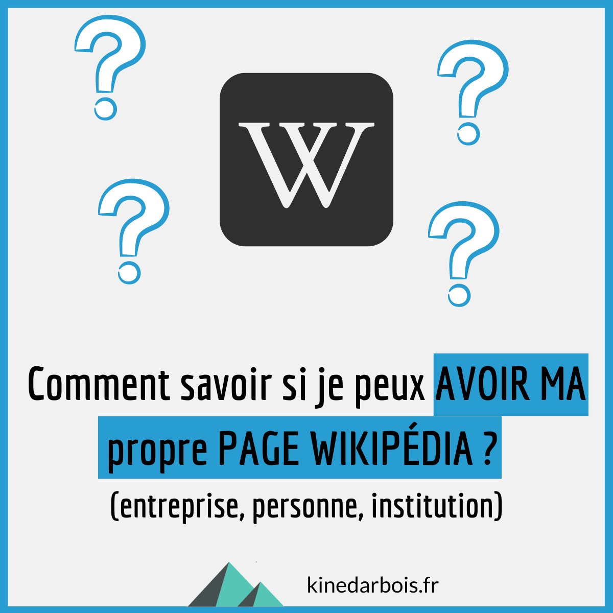 Comment savoir si une entreprise / une personne / une institution peut avoir sa propre page #Wikipédia ?

Je vous donne 4 astuces facilement actionnables pour être rapidement fixé (et ne pas dénaturer l'esprit de l'encyclopédie). ⬇️