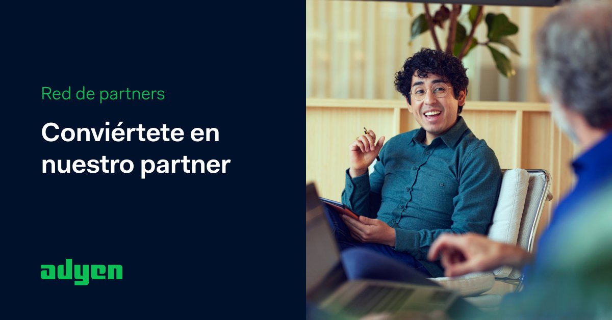 adyen_es's tweet photo. ¿Quieres ofrecer a tus clientes una experiencia tecnológica de calidad? 🤔 ¡Conviértete en nuestro partner!😊
✅Relación transparente
✅Más tiempo para tu negocio
✅Hacer crecer a tus clientes
✅ ¡Y mucho más!
Descubre todas las ventajas 👉🏼 https://t.co/tH5dcbWjhP
#reddepartners https://t.co/Ncndb8k1nw