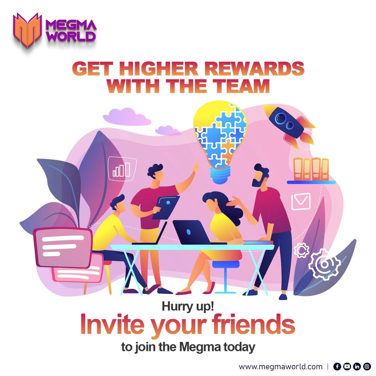 megma_world's tweet photo. 💁‍♀️𝐈𝐧𝐯𝐢𝐭𝐞 𝐅𝐫𝐢𝐞𝐧𝐝𝐬 &amp; 𝐆𝐞𝐭 𝐑𝐞𝐰𝐚𝐫𝐝𝐬 𝐎𝐧 𝐌𝐞𝐠𝐦𝐚 𝐖𝐨𝐫𝐥𝐝📱

#rewards #friends #invite #invitation #ico #coin #bitcoin #blockchain #reMARKable24years #community #crypto #영원한차일드_우리마크_생일축하해  #cryptocurrencies #Agustus #trading #cambodia https://t.co/6GaonsMF84