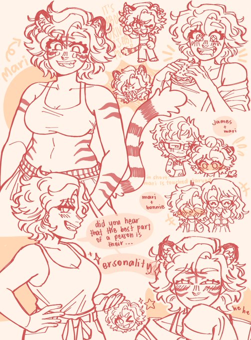 litro's favorite himbo!! 🤪🐯 #wedginaaocs 