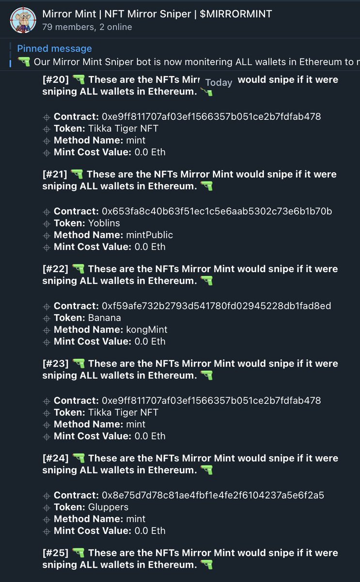 Mirror Mint tweet media