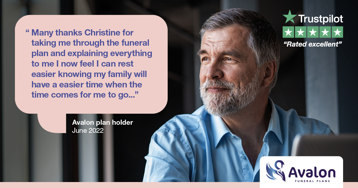 Avalon_Funerals's tweet photo. We love reading what our customer say about Avalon on Trustpilot.
Take a look why we are rated 'excellent' on Trustpilot. ⭐

See our reviews here 👉 https://t.co/cNifBYr2HV

#CustomerReview #Trustpilot https://t.co/8WWEXCgHQU