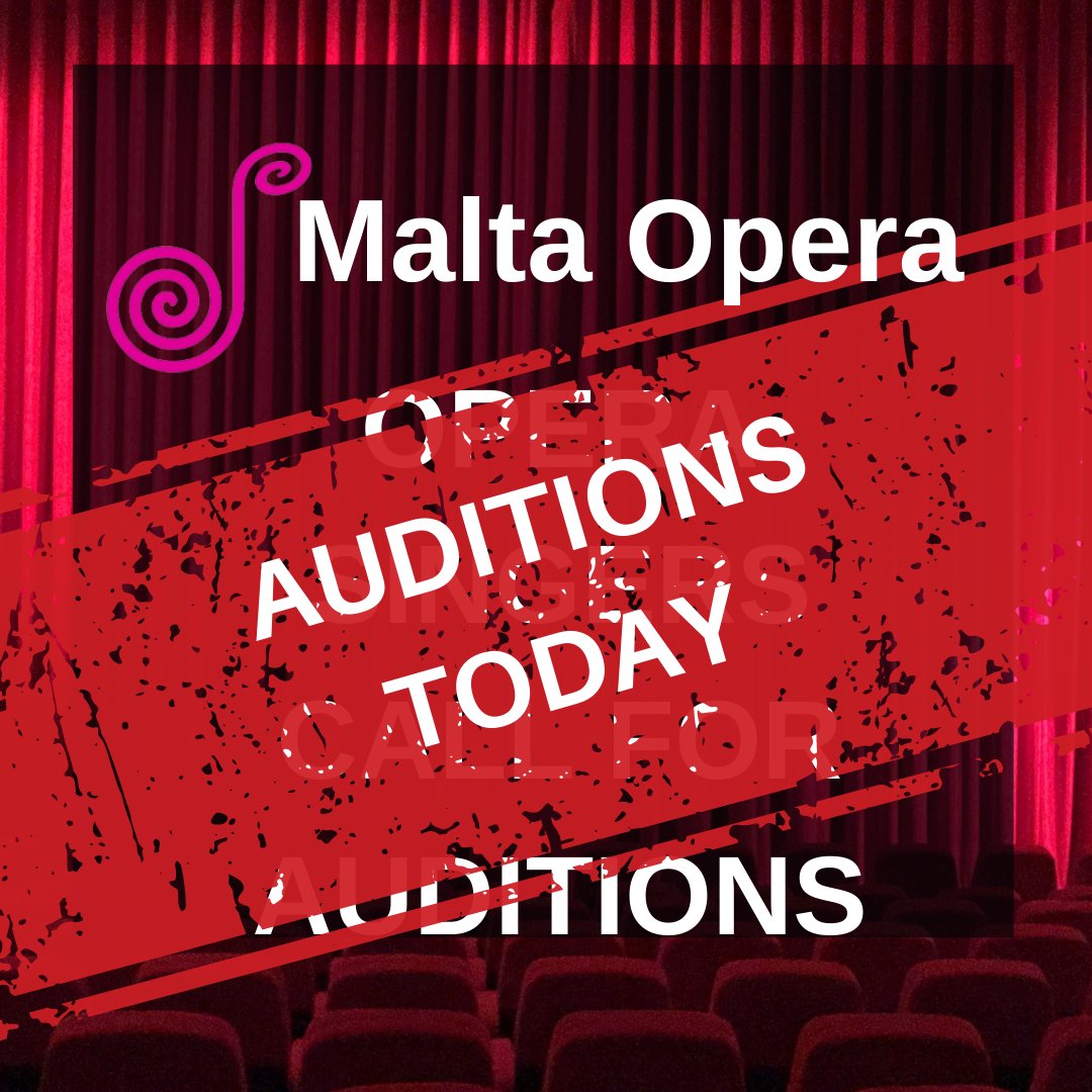 MaltaOpera's tweet image. Once again, we are delighted with the response to our 2nd call for auditions for local classical and opera singers. Looking forward to hearing them sing today! 

Thanks for your interest!  Please continue to like and share!
#fortheloveofopera #youmakeithappen❤