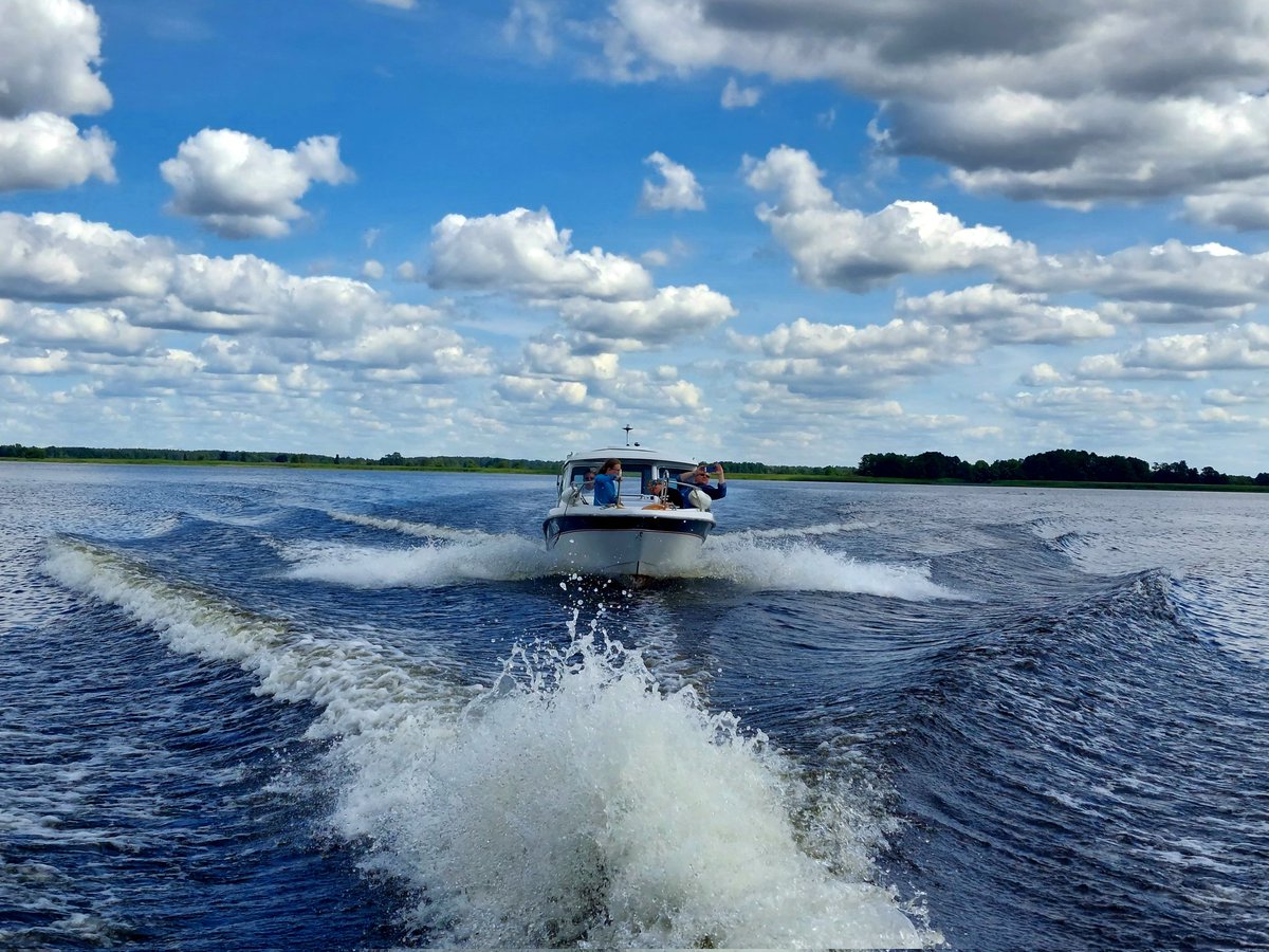 DMickeviciene's tweet photo. Boating in and around #Rusne (Lithuania) was such a pleasure! https://t.co/Mq1OcHUXEA