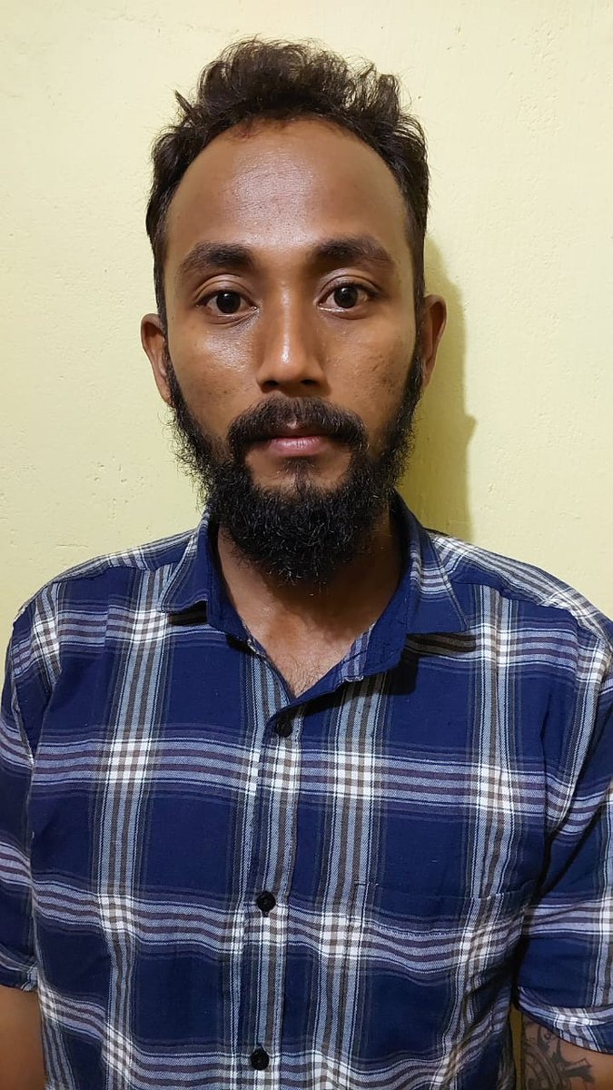 KiranParashar21's tweet photo. #Karnataka 
#Mangaluru city police crack #MohammedFazil murder case and arrest six persons. 
Mohan Singh 26, Srinivas Katipalla 23, Giridhar 23, Deekshith 21, Abhishek and Suhas Shetty, 29.
@IndianExpress https://t.co/PqTnYW5sHu