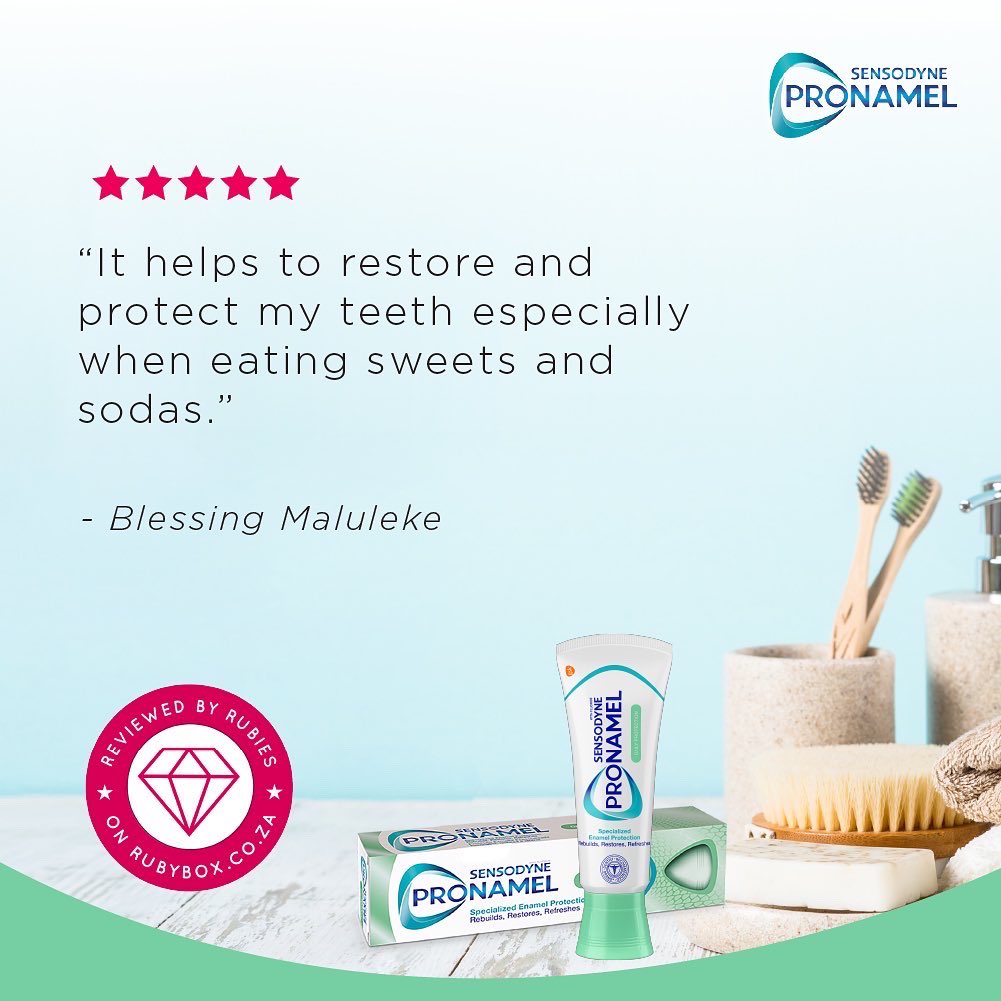 rubybox_beauty's tweet photo. Strengthen your weakened enamel while gently whitening your teeth at the same time with Sensodyne Pronamel. Our rubies are definitely loving it 😍
#rubyboxsensodynepronamel #hellopronamel #goodbyeweakenedenamel #iswhatyoueateatingyourenamel #sensodynepronamel https://t.co/muPwe2Luut