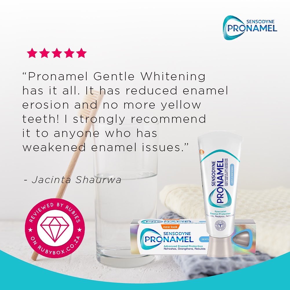 rubybox_beauty's tweet photo. Strengthen your weakened enamel while gently whitening your teeth at the same time with Sensodyne Pronamel. Our rubies are definitely loving it 😍
#rubyboxsensodynepronamel #hellopronamel #goodbyeweakenedenamel #iswhatyoueateatingyourenamel #sensodynepronamel https://t.co/muPwe2Luut