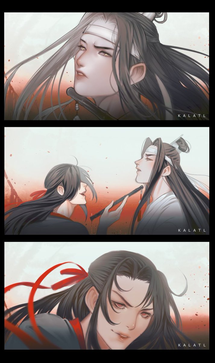Yiling Laozu claiming LWJ as his battlefield prize🔥
#魔道祖师 #忘羨 #mdzs https://t.co/Kue8Zy1frR 