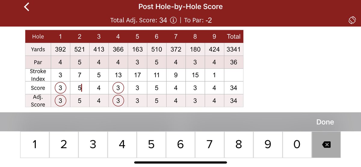 LandenS15's tweet photo. Broke par for the first time today! bogey free 34 at tuckaway country club in WI https://t.co/NsijwnPR1i
