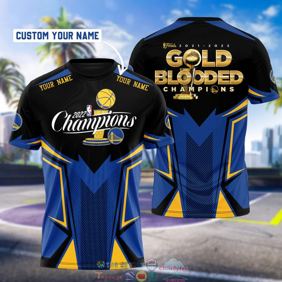 Super Hot Fashion on X: Personalized Name Golden State Warriors 2022 Gold  Blooded Champions 3D Shirt Link to buy:   #Personalized #NBA #GoldenStateWarriors #GoldBlooded #Champions #3D #Shirt   / X