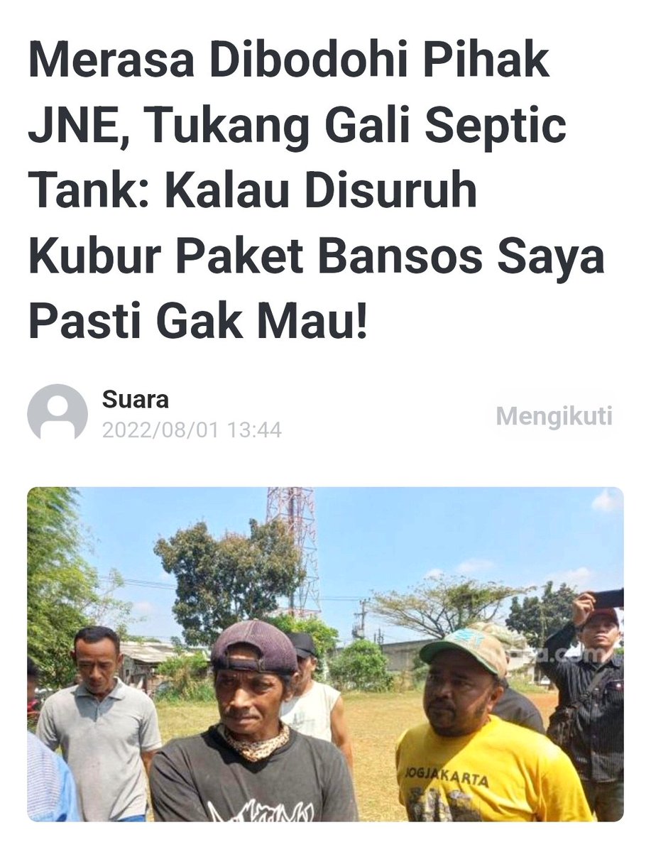 Tukang gali septic tank ini saksi. Mohon dilindungi 🙏

<a href="/DivHumas_Polri/">Humas Polri</a> <a href="/infoLPSK/">Lembaga Perlindungan Saksi dan Korban (LPSK)</a>