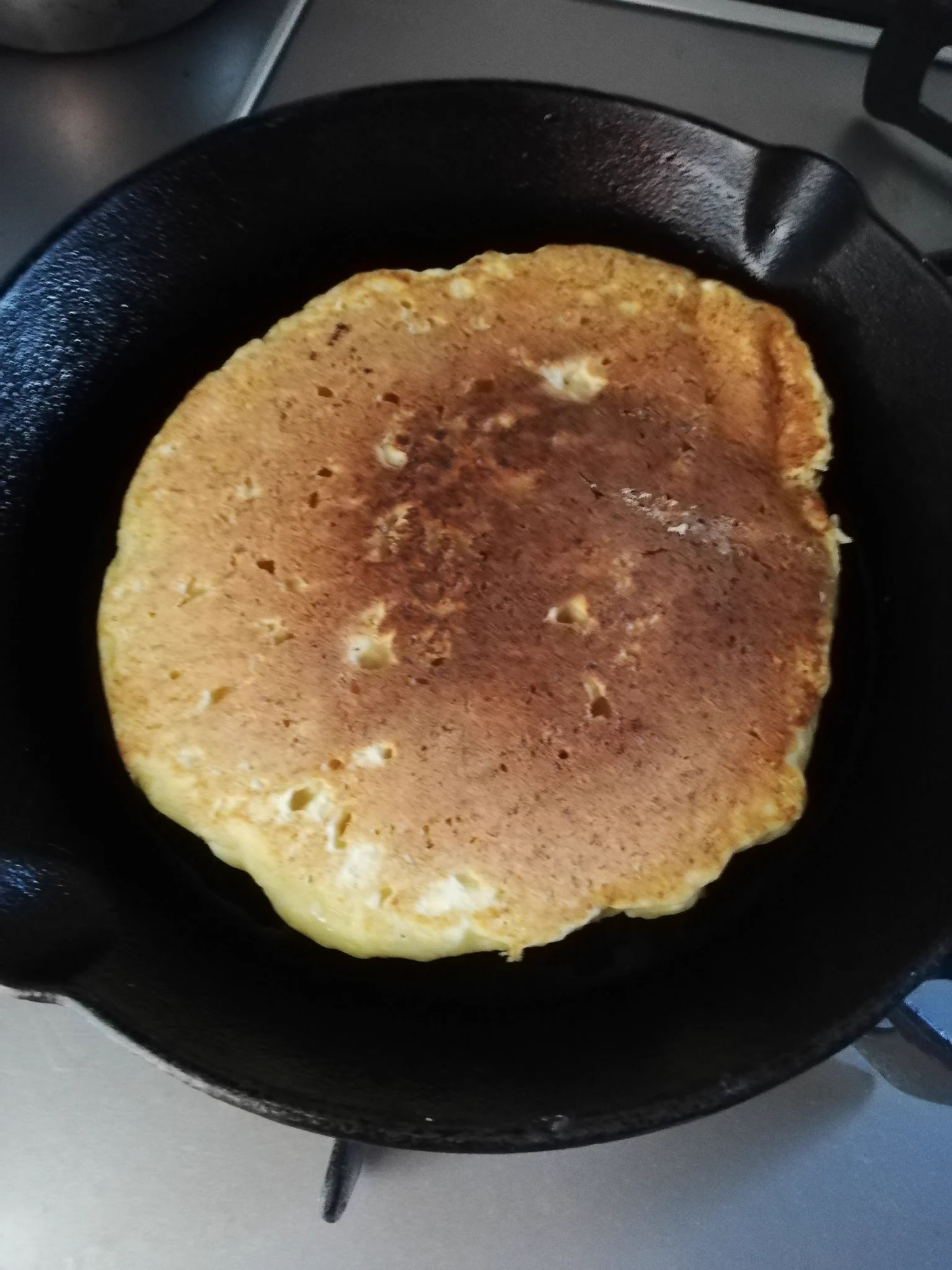 @boku_5656 見つけて、混ぜて、焼いて……10分後の画像。
美味しかった🥞。
ありがとうございます🍀 