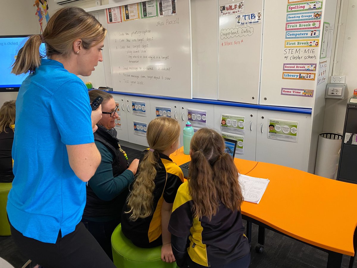 MindSETdo's tweet image. Last week was another huge week for our regional tour 2022! We were fortunate enough to go on the road and present our Serious Games), Drones and Arduino/electronics lessons to 100+ students in the Blackbutt and Nanango regions. Thank you to everyone involved! #stemaustralia