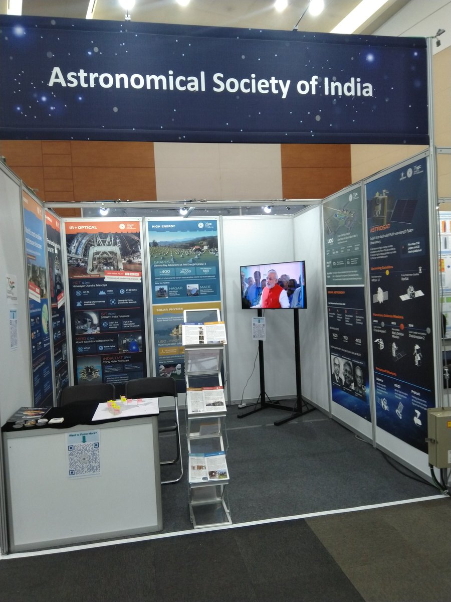 asipoec's tweet photo. The 31St General Assembly of @IAU_org (#IAUGA2022) began today in #Busan, Korea. This year Indian Astronomy Community has come together under the Astronomical Society of India (ASI) banner to set up an "Astronomy in India" exhibition booth at the IAU GA. https://t.co/kZ2HVPsJbg