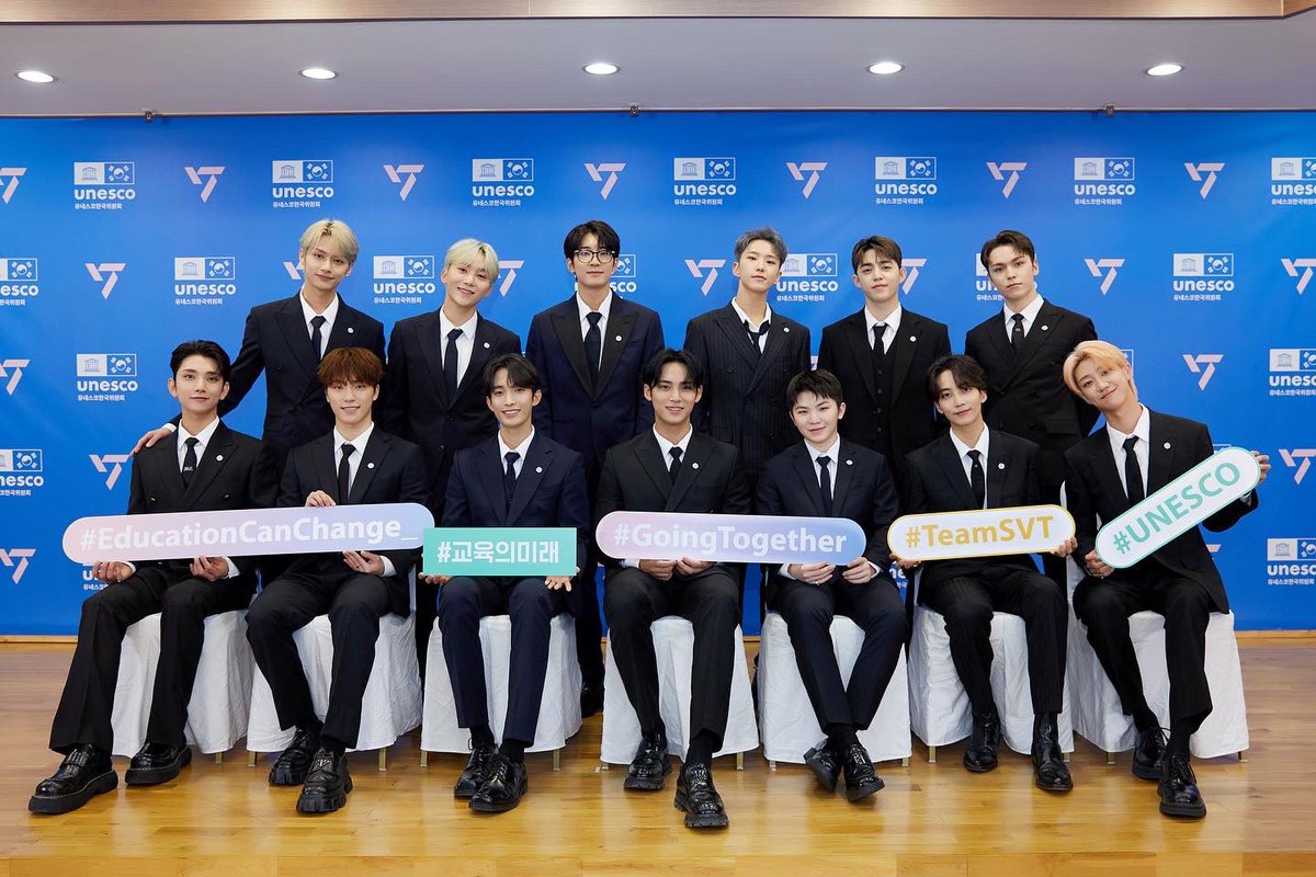 Circles would definitely fits as this campaign's theme song like really really much 🥺🥺🥺

#GoingTogether #EducationCanChange_ #TeamSVT #UNESCO @pledis_17