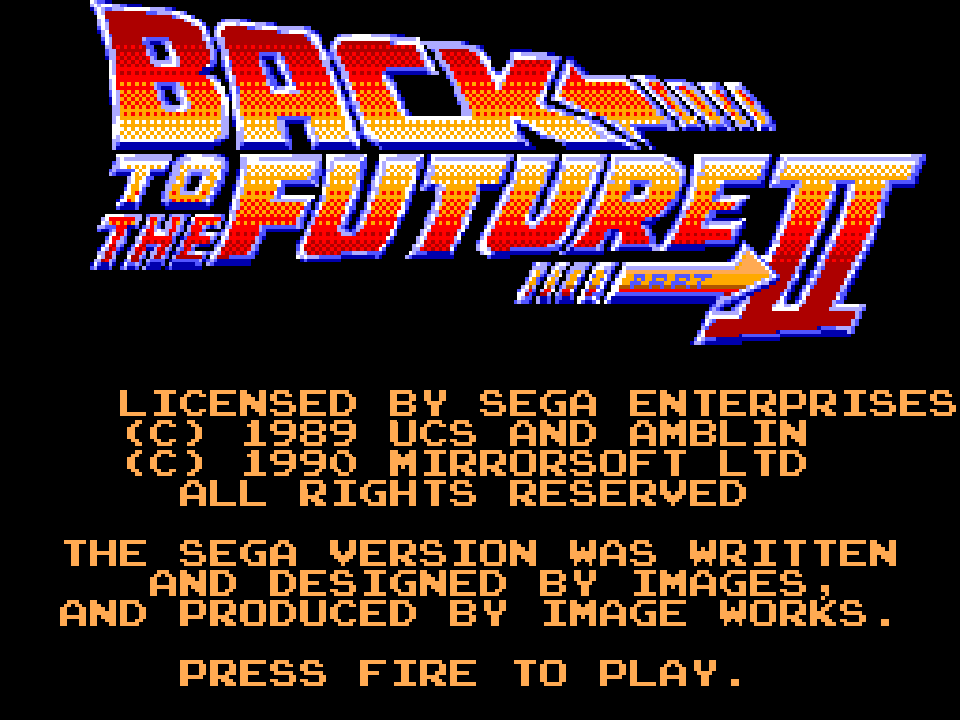 BuscandoElWarp's tweet image. El juego del día: #BackToTheFutureII (#MasterSystem)
Creador:#ImageWorks en 1990
Un claro ejemplo de lo que significa explotar una licencia con un juego aunque no sea bueno, con mala labilidad y malos dibujos, cualquier fan de la película (como yo) verá este juego como una ofensa