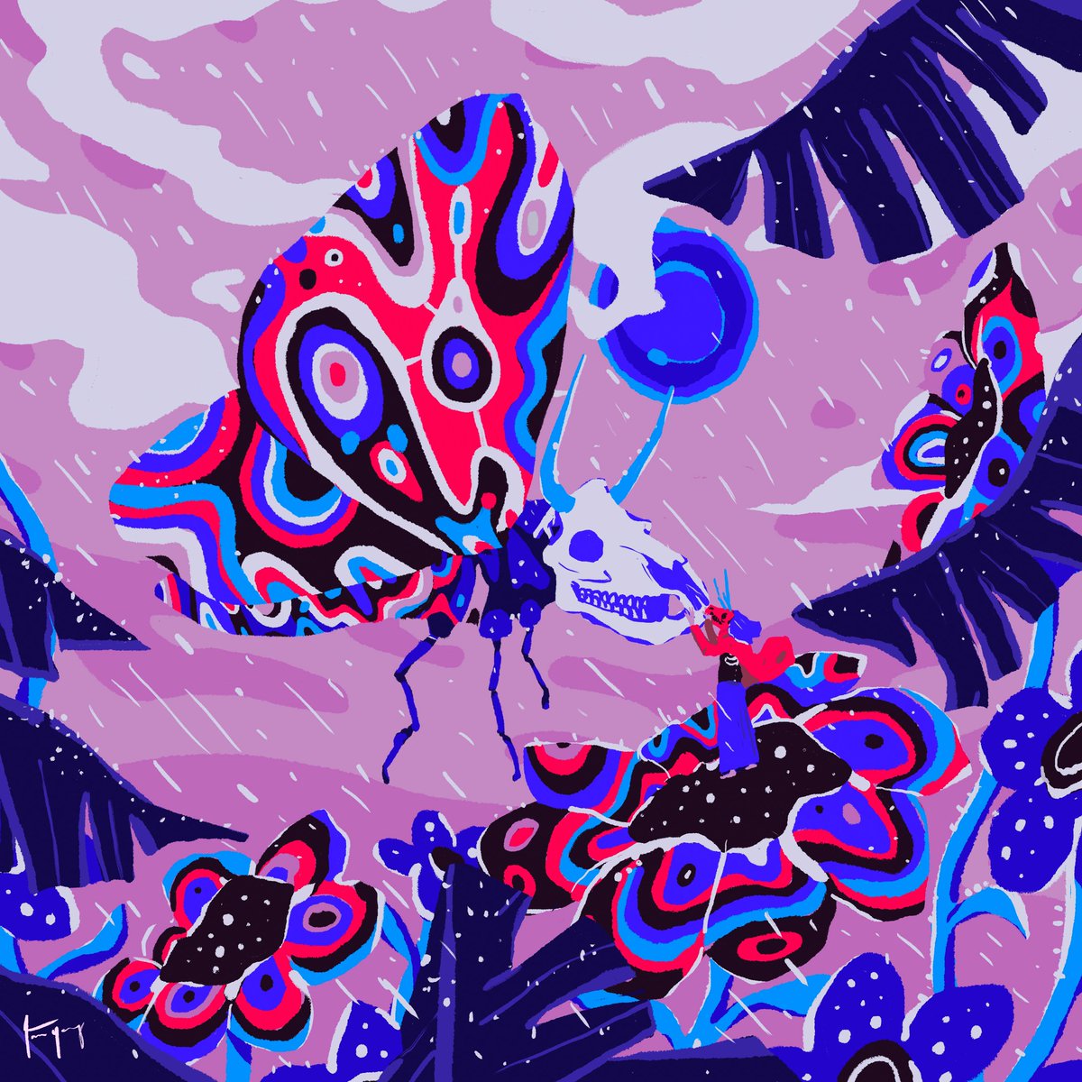 GM from a very rainy TPE 🌧️
Hope your day will be a productive one filled with unexpected wonder ✨💜✨

_

'Meteor Flower' on <a href="/SuperRare/">SuperRare</a>

#nftcommunity #NFTartist #nftart #nfts