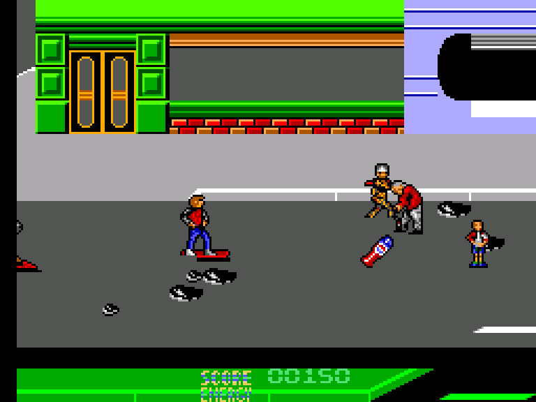 BuscandoElWarp's tweet image. El juego del día: #BackToTheFutureII (#MasterSystem)
Creador:#ImageWorks en 1990
Un claro ejemplo de lo que significa explotar una licencia con un juego aunque no sea bueno, con mala labilidad y malos dibujos, cualquier fan de la película (como yo) verá este juego como una ofensa