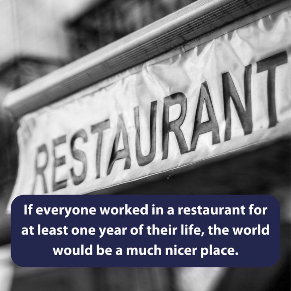 And nine out of ten orders would be fucked up.