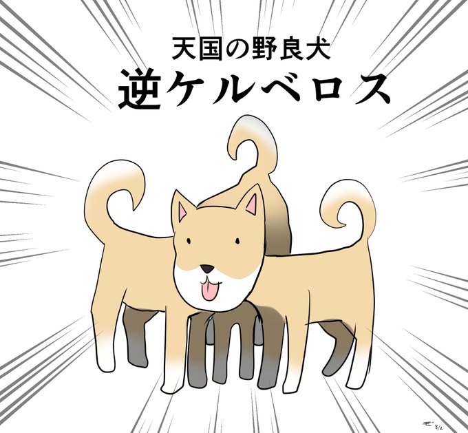 地獄の番犬 ケルベロス
↑
↓ 