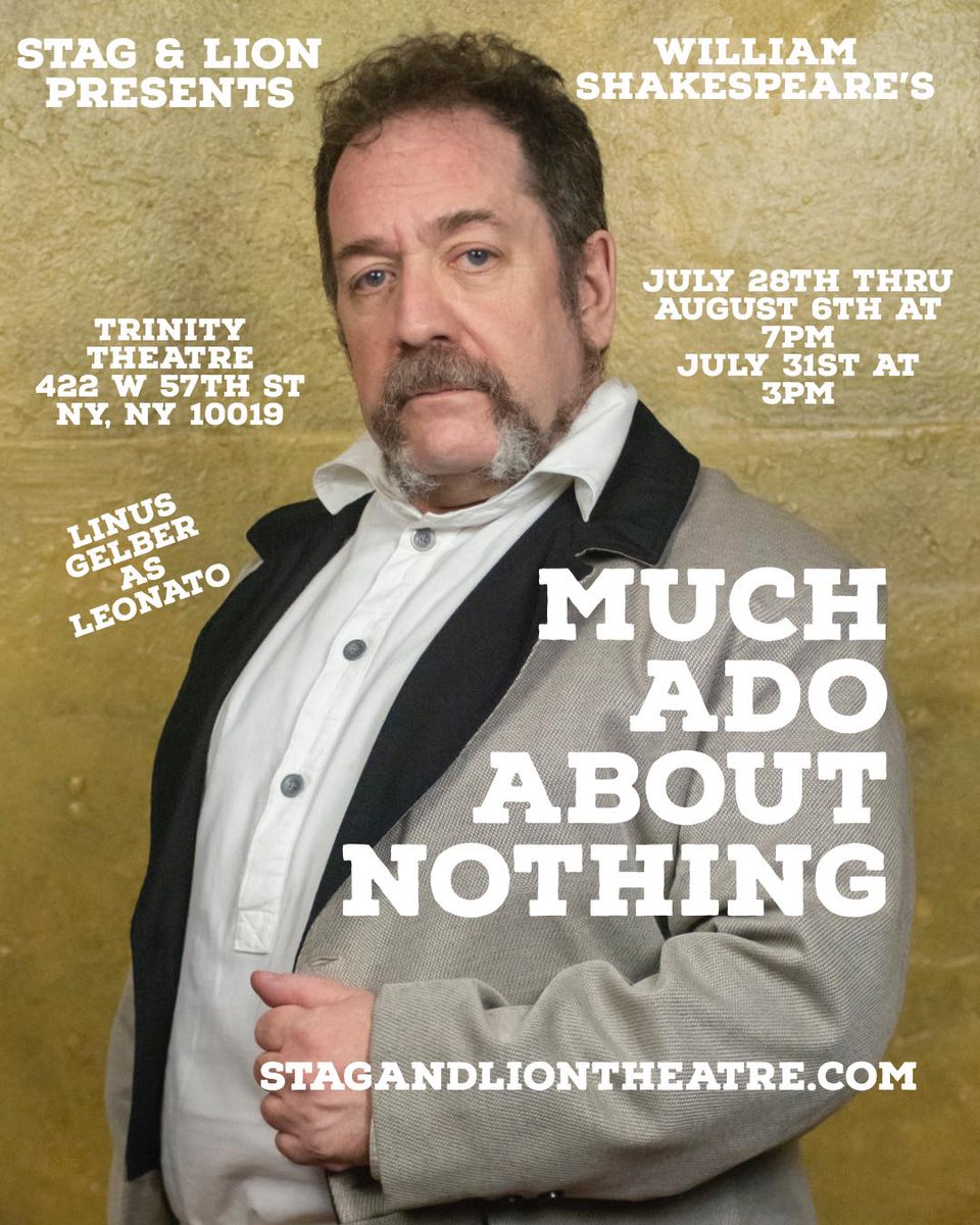 Just three more dates to catch Stag &amp; Lion's Much Ado About Nothing - August 4, 5, and 6, and then everyone in Messina can get back to their usual business.