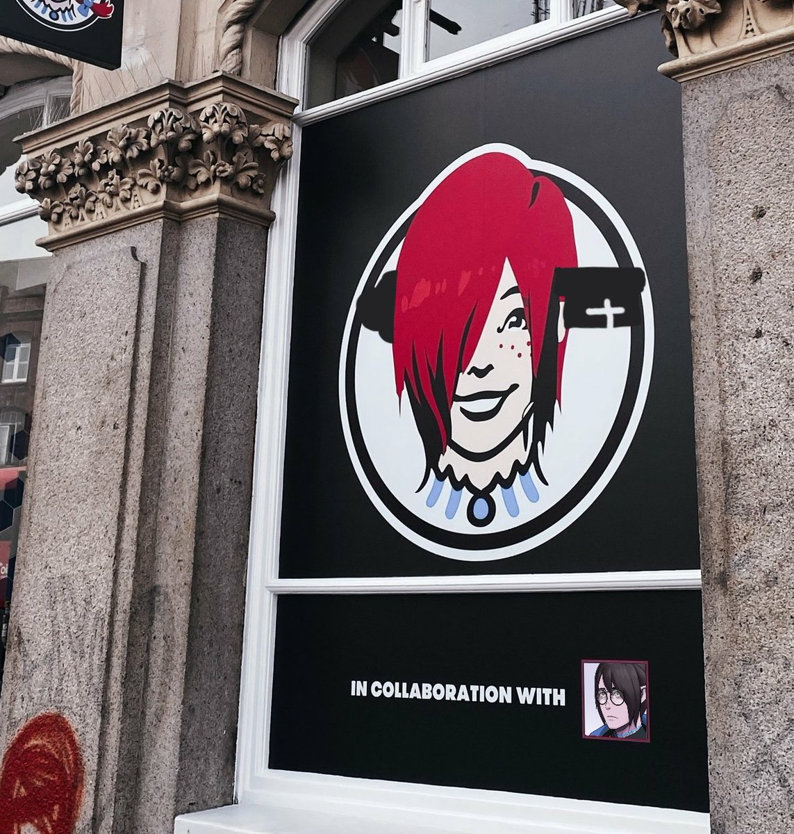 MoodyPresence's tweet photo. ABA Guilty Gear eating a fresh, never frozen burger. https://t.co/1Ijk5mQL7Y