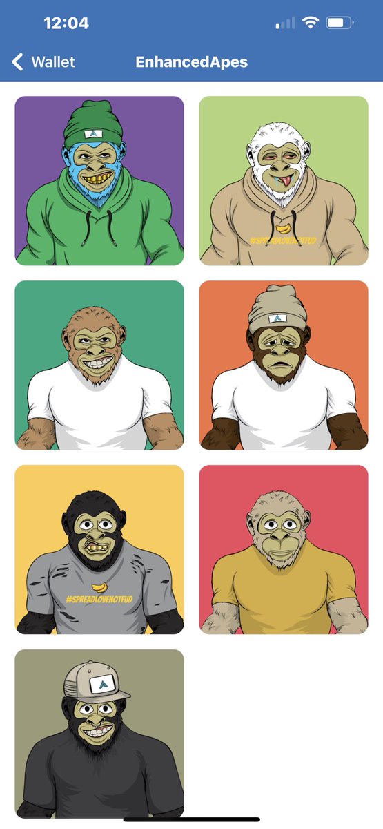 SparxALegend712's tweet photo. Love seeing my beautiful #EnhancedApes in my Wallet! 🍌🦍
#ETHEnhancedApes 
👇👇👇👇👇👇👇
#JoinUs
@EnhancedApes 
👇👇👇👇👇👇👇 https://t.co/XHSuN61YYe