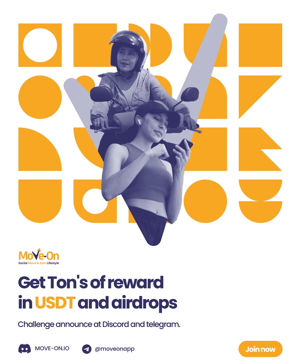 MoveonHello's tweet photo. Hola Movers!! its free to go through your day and earn with Move-on.
.
follow this link and get the prize!

https://t.co/ljIgAB3A5K

#itstimetomoveon #moveonapp #movetoearn https://t.co/c7Nv93zbkL
