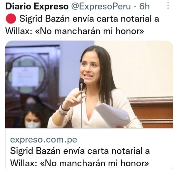 miilitamercedes's tweet photo. Insisto Sigrid Bazan no es una NIÑA, varios pretenden pasar piola!! https://t.co/v4QtsEi8Ox