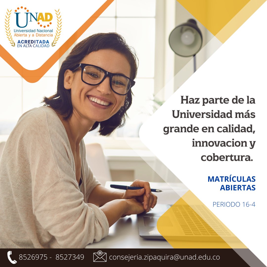 Consejería Académica UNAD Zipa tweet media