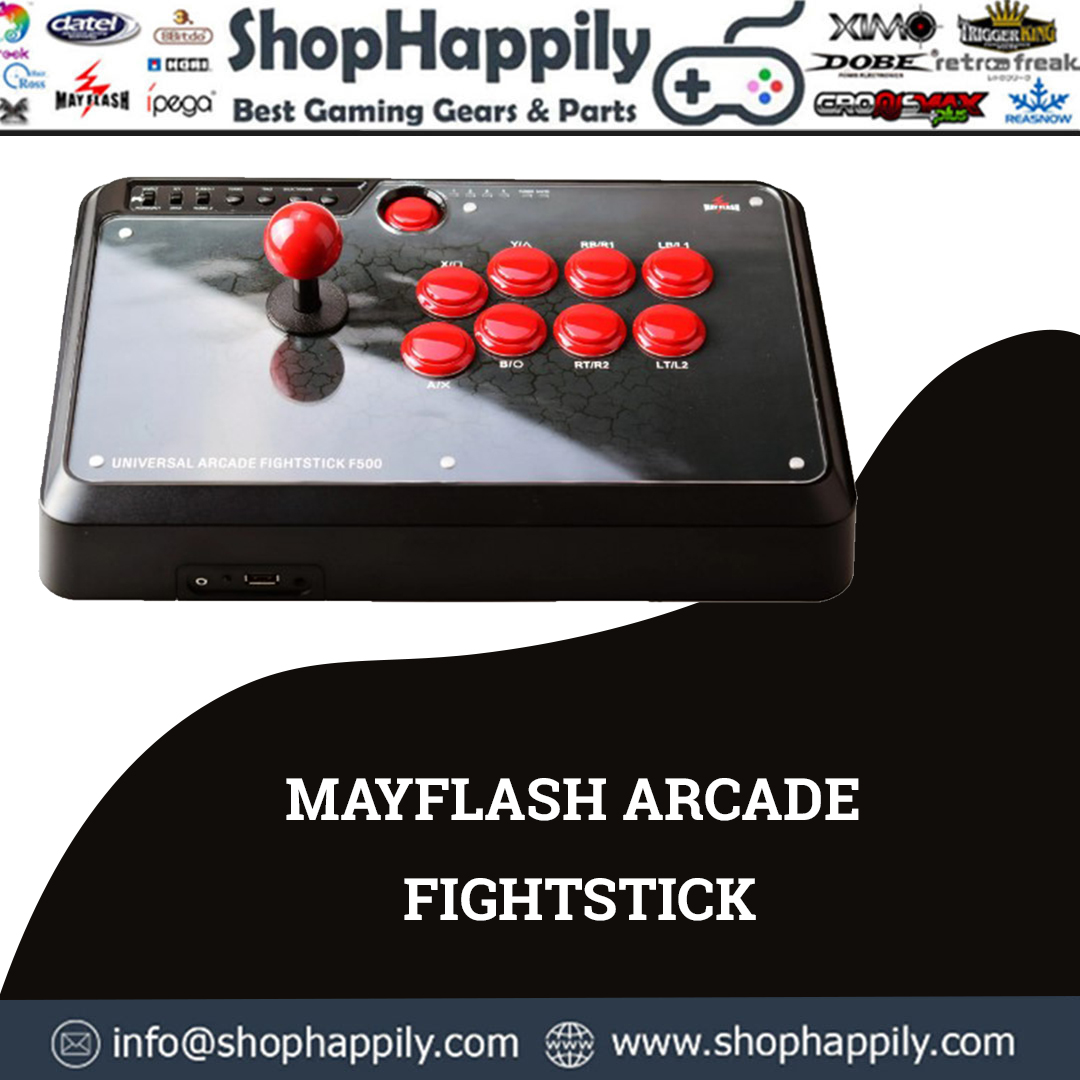 Shophappily1's tweet photo. MAYFLASH ARCADE FIGHTSTICK F500
PlayStation 4, PlayStation 3, XBOX ONE, XBOX 360, PC and Android
Enhance your fighting spirit
Game ON!!
BuyNow: https://t.co/b8FMe2OTGL
#shophappily #gamesshop #gaming #gameaccessories #mayflash #mayflashfightstick #arcade #consolegaming #pcgaming https://t.co/ppJZLl1Uro