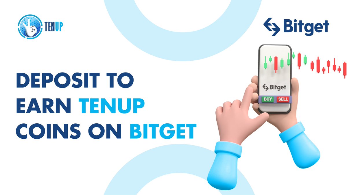 TenupNation's tweet photo. Excellent news for all TenUp holders! 🎉📢

As a result of TenUp's recent collaboration with Bitget, we are pleased to offer a reward of $25,000 prize pool in TUP ✅

⏰: Aug 1, 7 AM - Aug 5, 7 AM  (UTC)

Take part and win!🎊

📝Details - https://t.co/WlxqFrDuEZ https://t.co/LbSXJcor2d